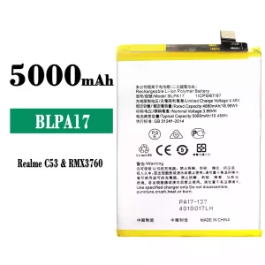 Originele accu BLPA17 voor OPPO Realme C53 / C67 NFC / C65 4G / C67 4G