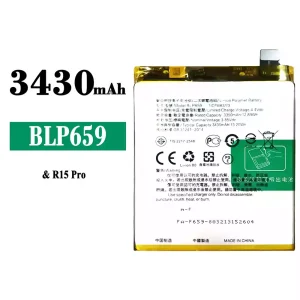 Originele accu BLP659 voor OPPO R15 Pro