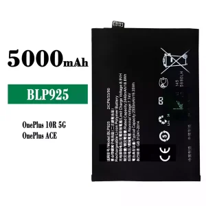 Originele accu BLP925 voor OnePlus 10R 5G/ OnePlus ACE/ 1+NORD 3 5G