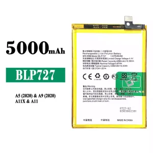 Originele accu BLP727 voor OPPO A5 2020 / A9 2020 / A11X / A11