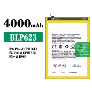Originele accu BLP623 voor OPPO R9s Plus/F3 Plus
