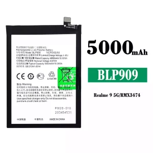Originele accu BLP909 voor OPPO Reamle 9