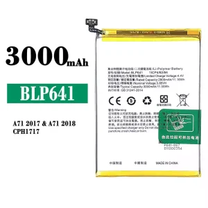 Originele accu BLP641 voor OPPO A71 2017 2018