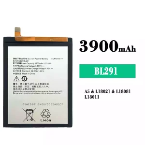 Originele accu BL291 voor Lenovo A5