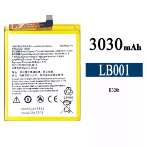 Originele accu LB001 voor Lenovo K320T