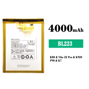 Originele accu BL223 voor Lenovo K80/VIBE Z2 pro/P90/K7