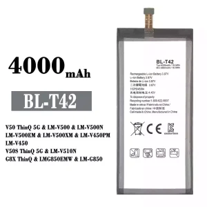 Originele accu BL-T42 voor LG V50 ThinQ 5G / V50S ThinQ 5G / G8X ThinQ