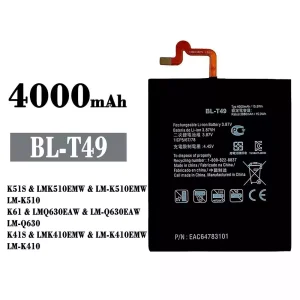 Originele accu BL-T49 voor LG K51S / K61 / K41S