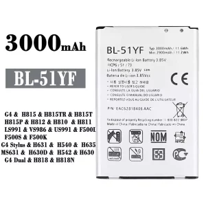 Originele accu BL-51YF voor LG G4 /G4 Stylus / G4 Dual