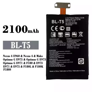 Originele accu BL-T5 voor LG Nexus 4 E960