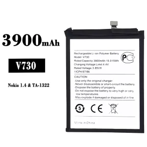 Originele accu V730 voor Nokia 1.4/TA1322