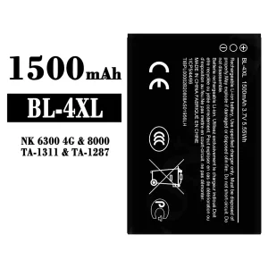 Originele accu BL-4XL voor Nokia NK 6300 4G/8000