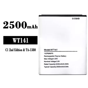 Originele accu WT141 voor Nokia C1 2nd Edition/TA-1380