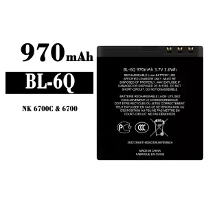 Originele accu BL-6Q voor Nokia NK 6700C/6700