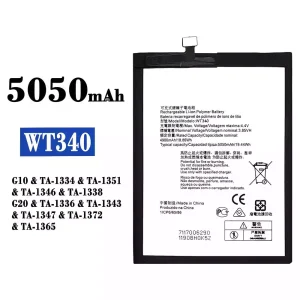 Originele accu WT340 voor Nokia G10 / G20