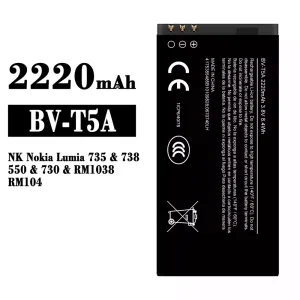 Originele accu BV-T5A voor Nokia Lumia 735/738/550/730