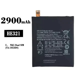 Originele accu HE321 voor Nokia 5