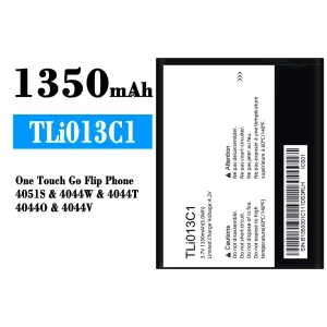Originele accu TLi013C1 voor Alcatel One Touch Go Flip Phone 4051S/4044W/4044T/4044O/4044V