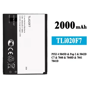 Originele accu TLi020F7 voor Alcatel PIXI 4 5.0 5045J/5045T/5045D