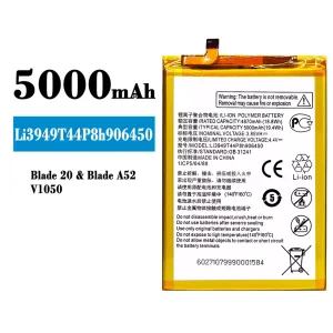 Originele accu Li3949T44P8h906450 voor ZTE Blade 20/Blade A52