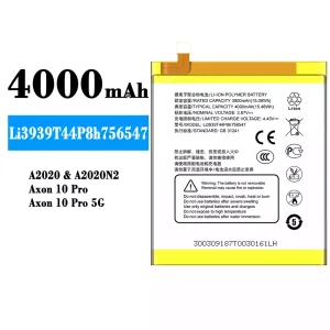 Originele accu Li3939T44P8h756547 voor ZTE Axon 10 Pro