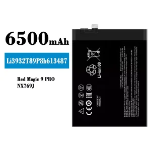 Originele accu Li3932T89P8h613487 voor ZTE Red Magic 9 PRO