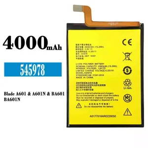 Originele accu 545978 voor ZTE Blade A601/A601N/BA601/BA601N