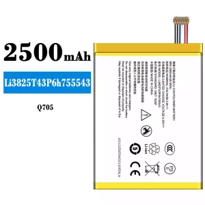 Originele accu Li3825T43P6h755543 voor ZTE Q705