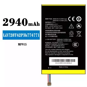 Originele accu Li3728T42P3h774771 voor ZTE MF915