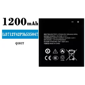 Originele accu Li3712T42P3h535047 voor ZTE Q101T