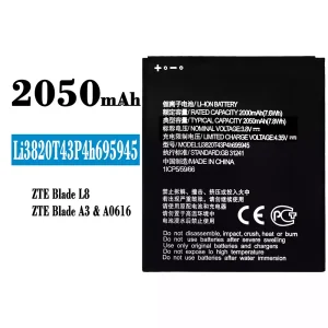 Originele accu Li3820T43P4h695945 voor ZTE Blade L8/A3