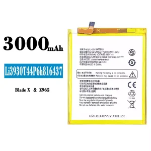 Originele accu Li3930T44P6h816437 voor ZTE Blade X/Z965