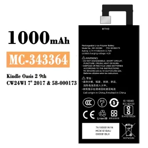 Originele accu MC-343364 voor Amazon Kindle Oasis 2 9th /58-000173