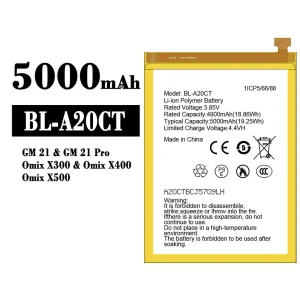 Originele accu BL-A20CT voor General Mobile GM 21/GM 21 Pro/Omix X300/Omix X400/Omix X500