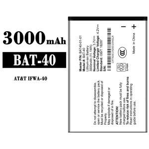 Originele accu BAT-40 voor NetComm AT/T IFWA-40