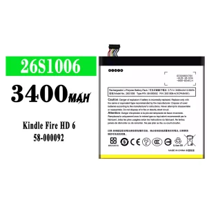 Originele accu 26S1006 voor Amazon Kindle Fire HD 6/58-000092