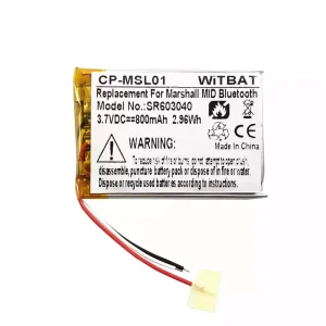 Vervangende accu voor Bluetooth-hoofdtelefoon Marshall Monitor,Monitor II,Soundcore Ace A1, Adidas  RPT-01,Urbanears Pampas,Urbanears Plattan 2 BT,Major III Voice