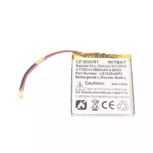 Vervangende accu voor Bluetooth-hoofdtelefoon Sony Walkman NW-WM1A,NW-WM1Z ,1-853-588-15,DMP-Z1