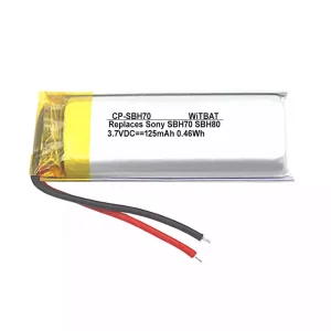 Vervangende accu voor Bluetooth-hoofdtelefoon Sony SBH70,SBH80