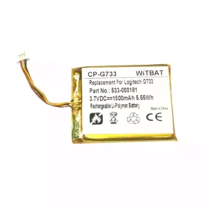 Vervangende accu voor Bluetooth-hoofdtelefoon Logitech G733,G735,533-000181