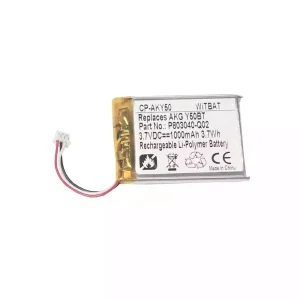 Vervangende accu voor Bluetooth-hoofdtelefoon AKG Y50BT,C50BT,P083040-Q02,USN-603048PCN-AK