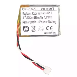 Vervangende accu voor Bluetooth-hoofdtelefoon Rode NTA552331,0441-0053-01