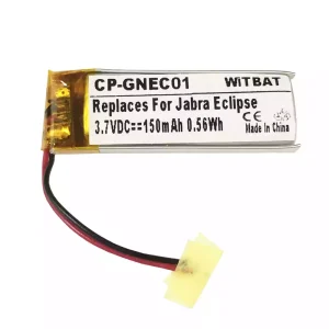 Vervangende accu voor Bluetooth-hoofdtelefoon AHB371030PA,AHB501235