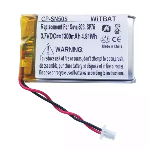 Vervangende accu voor Bluetooth-hoofdtelefoon YT102540P,XK952439