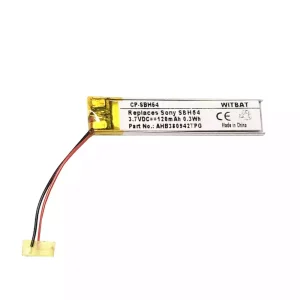 Vervangende accu voor Bluetooth-hoofdtelefoon Sony SBH54,AHB380942TPG,380942(2 wire)