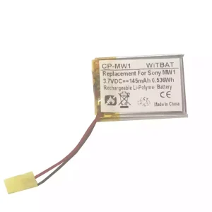 Vervangende accu voor Bluetooth-hoofdtelefoon Sony MW1