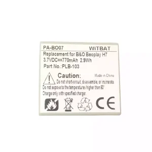 Vervangende accu voor Bluetooth-hoofdtelefoon B&O Beoplay H7,Beoplay H8,Beoplay H9