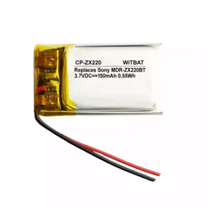 Vervangende accu voor Bluetooth-hoofdtelefoon Sony MDR-ZX220BT