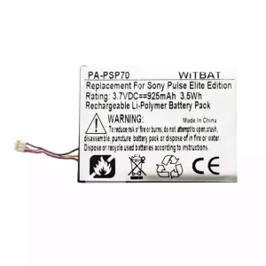 Vervangende accu voor Bluetooth-hoofdtelefoon Sony SP70C,4-285-985-01
