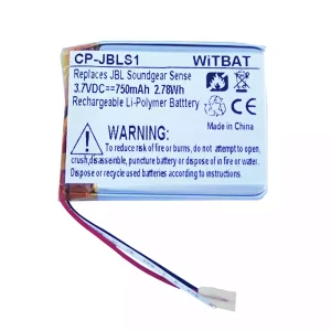 Vervangende accu voor Bluetooth-hoofdtelefoon JBL Soundgear Sense Earphone oplaadcase